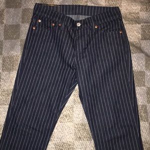 Levi’s 511 30x30 men’s pinstripe like new